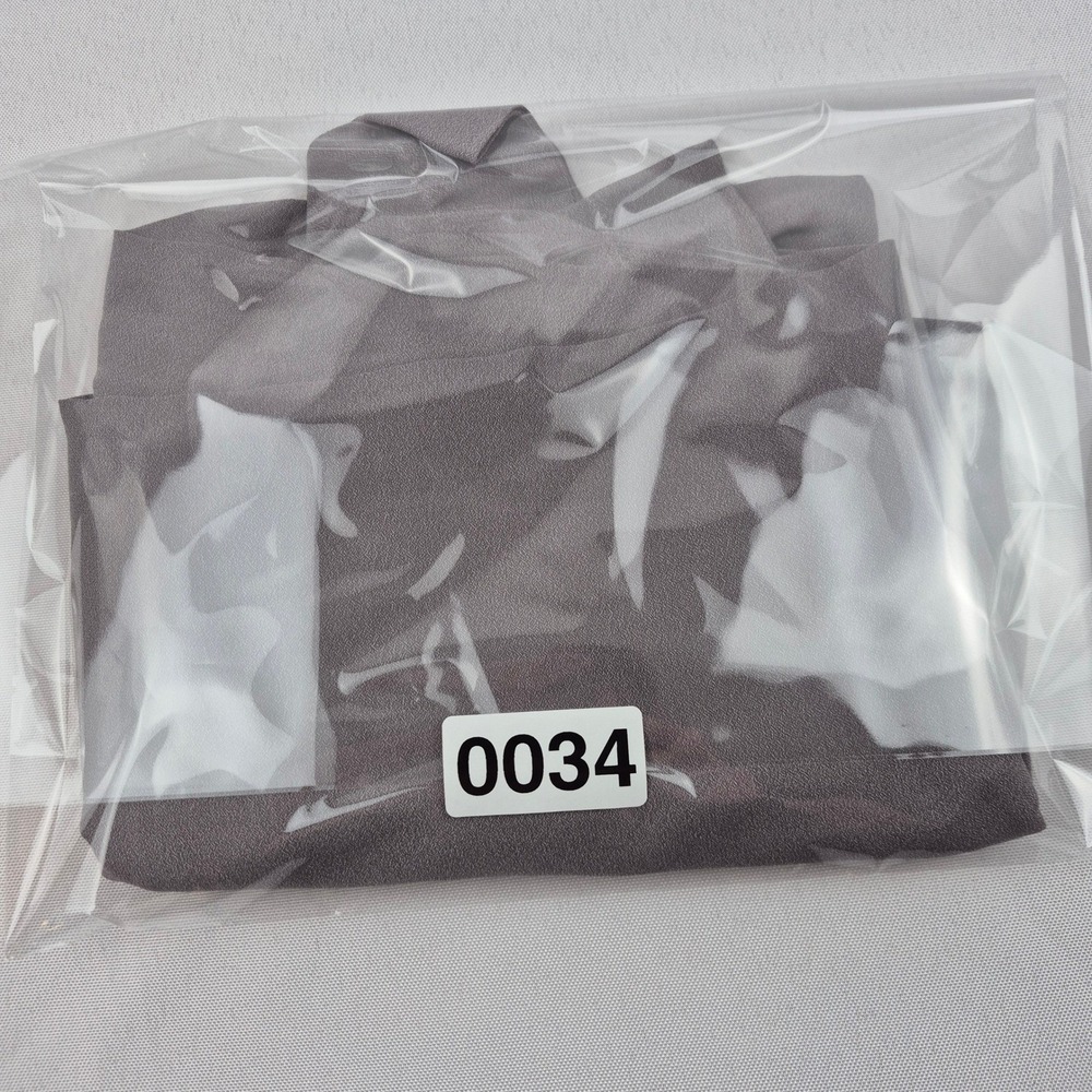 Soft Surroundings Gray Long Bell Sleeve Tunic Top Blouse Womens M Minimalist - Picture 9 of 9